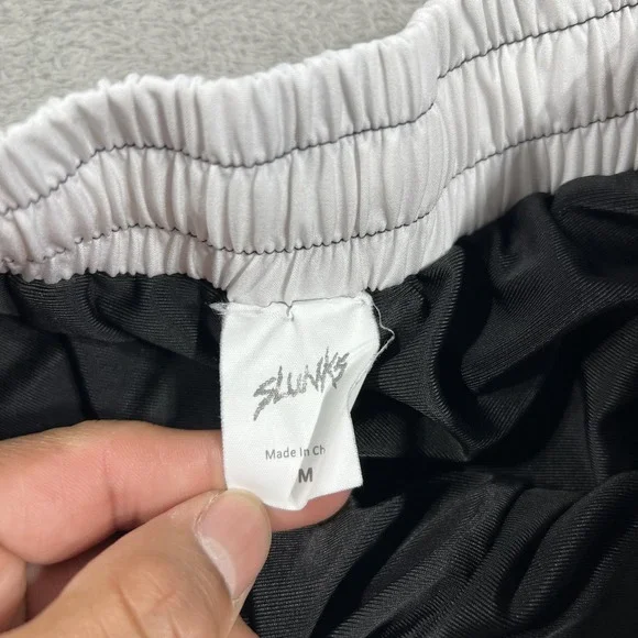 Slunks Shorts Mens Medium Lined 949 Volleyball 5" Athletic Swimming Beach - Picture 8 of 13